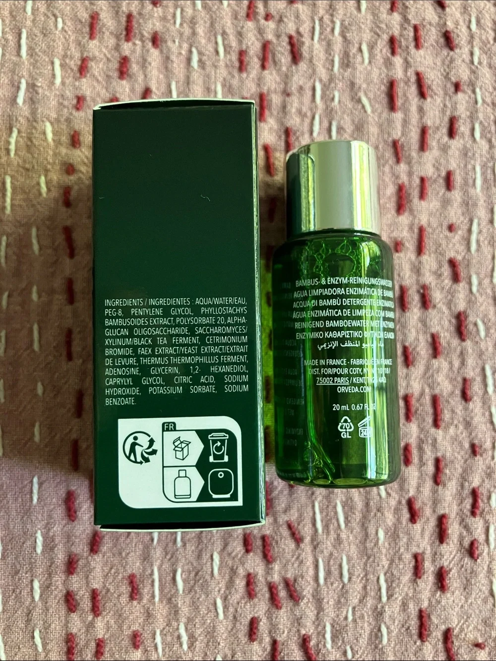 Orveda respure cleansing bamboo